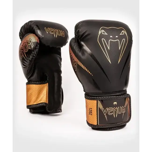 Venum Impact Boxing Gloves - Black/Bronze
