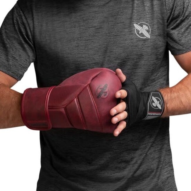 Hayabusa T3 LX Bokshandschoenen – Echt Leer – Crimson