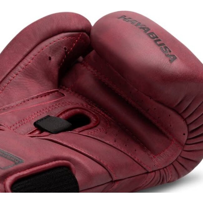Hayabusa T3 LX Bokshandschoenen – Echt Leer – Crimson