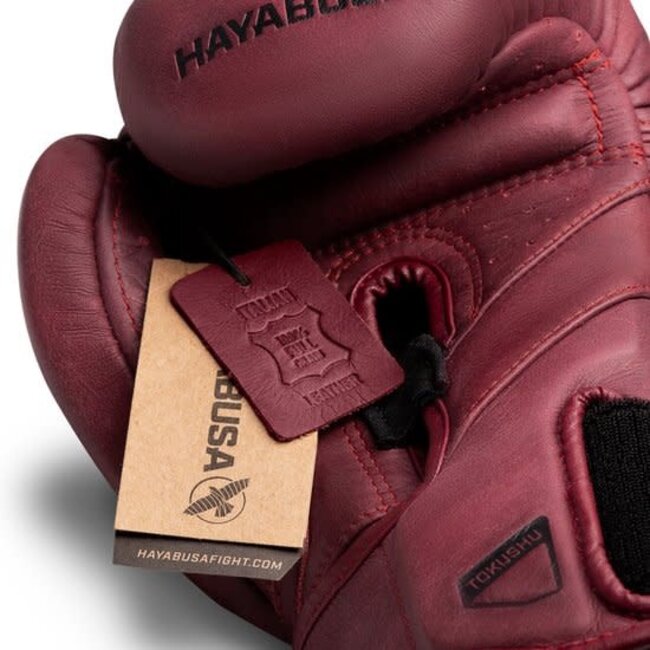 Hayabusa T3 LX Bokshandschoenen – Echt Leer – Crimson