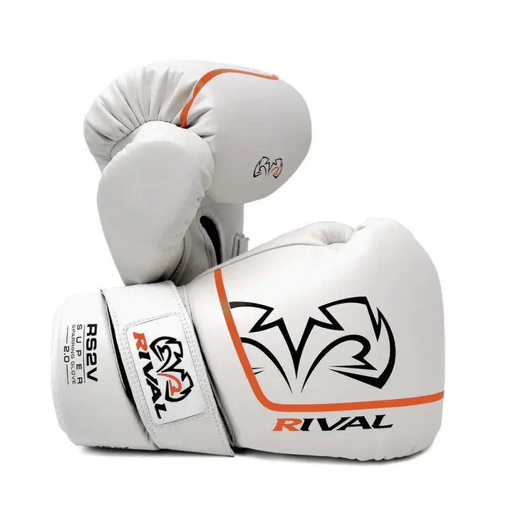 Rival Bokshandschoen RS2V Super Sparring Gloves 2.0 - WHITE - FIGHT.NL