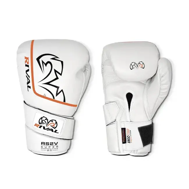 Rival Boxing Gear Rival Bokshandschoen RS2V Super Sparring Gloves 2.0 -  WHITE