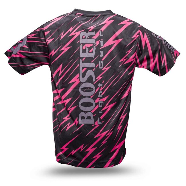 Booster Fightgear Booster Kids T‑Shirt Combat Series 3 – Active Dry Roze Sportshirt