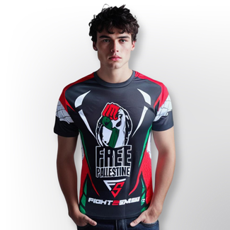 Fightsense T-shirt – Free Palestina