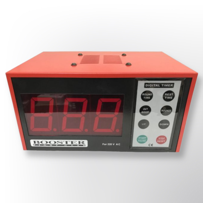 Booster Fightgear Booster DT4 Boksklok – Digitale Timer voor Boksen, Kickboksen & MMA