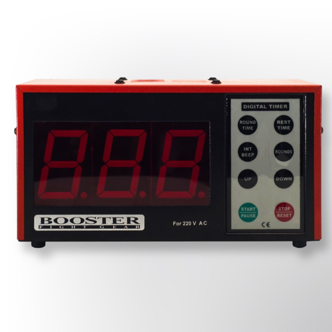 Booster Fightgear Booster DT4 Boksklok – Digitale Timer voor Boksen, Kickboksen & MMA
