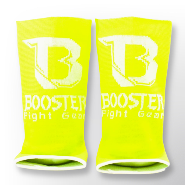 Booster Fightgear Enkelsok Pro – Neon Geel