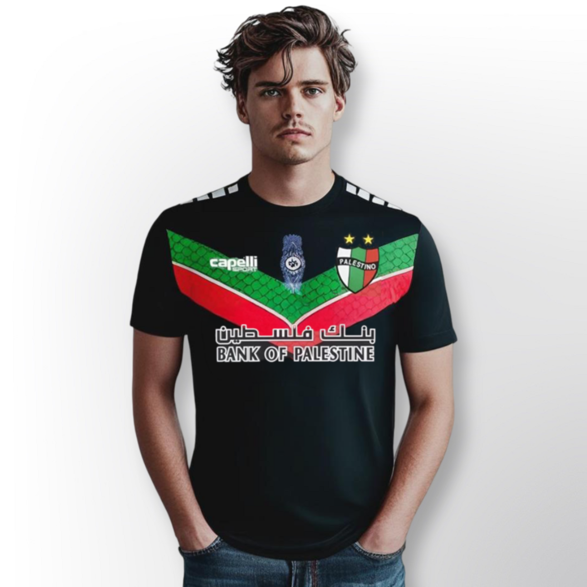 Fightsense Club Deportivo Palestino / PALESTINA – maillot extérieur Football Jersey 2023/2024