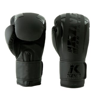 King Pro Boxing Bokshandschoenen -KPB/REVO 4- black on black