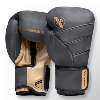 Hayabusa bokshandschoenen - T3 LX - OBSIDIAN / GOUD