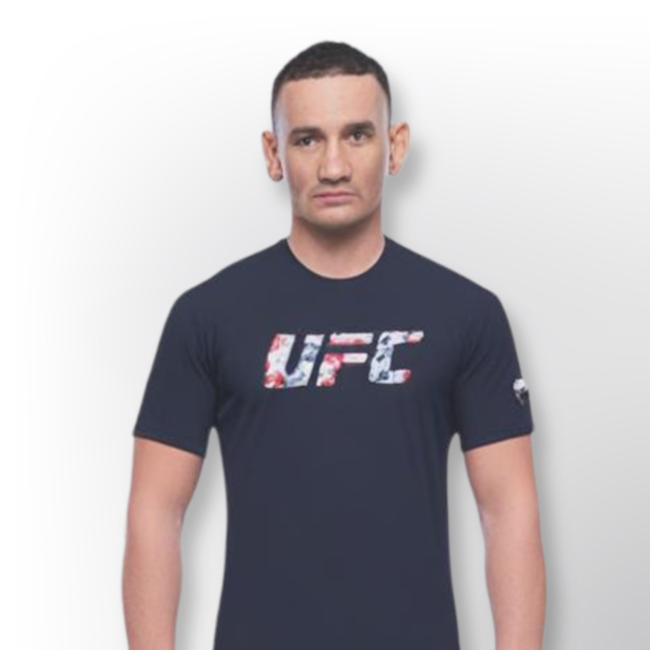 UFC UFC Adrenaline Unrivaled by Venum Max Holloway Men's T-Shirt - Midnight Navy