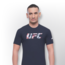 UFC Adrenaline Unrivaled by Venum Max Holloway Men's T-Shirt - Midnight Navy