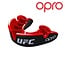 UFC gebitsbescherming - OPRO zilver - ZWART/ROOD
