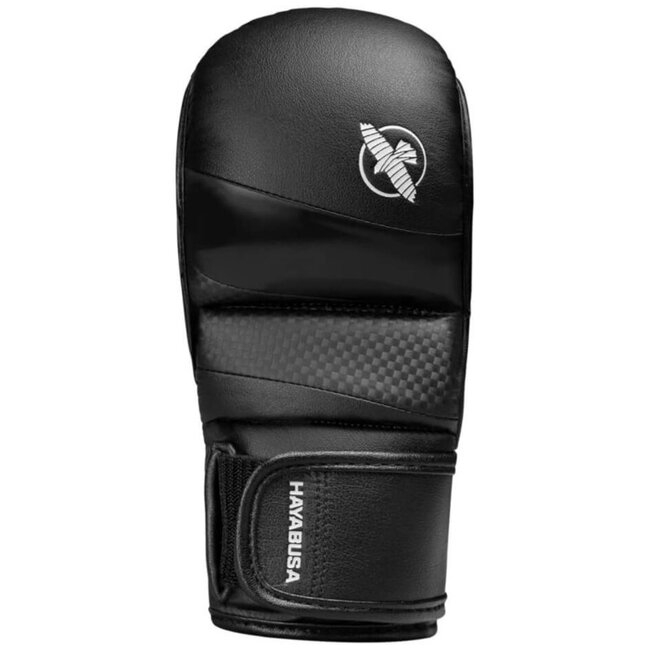 Hayabusa T3 7oz Hybrid Gloves MMA Handschoenen – Black – Verstelbare Polsondersteuning