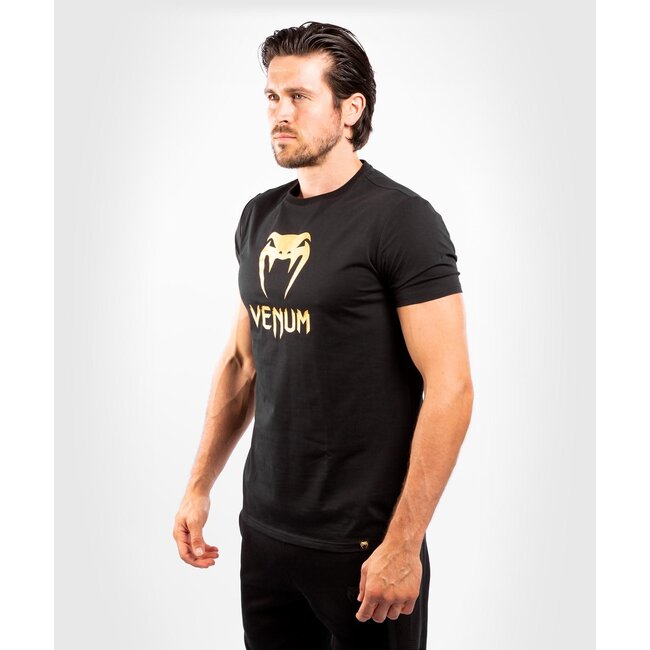 Venum CLASSIC T-SHIRT - BLACK/GOLD