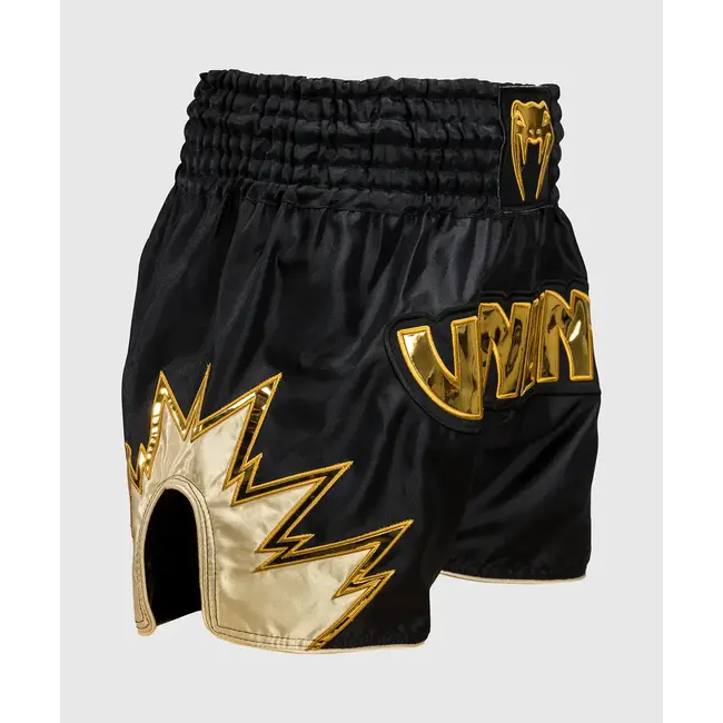 Venum Inferno Muay Thai Shorts - Black/Gold