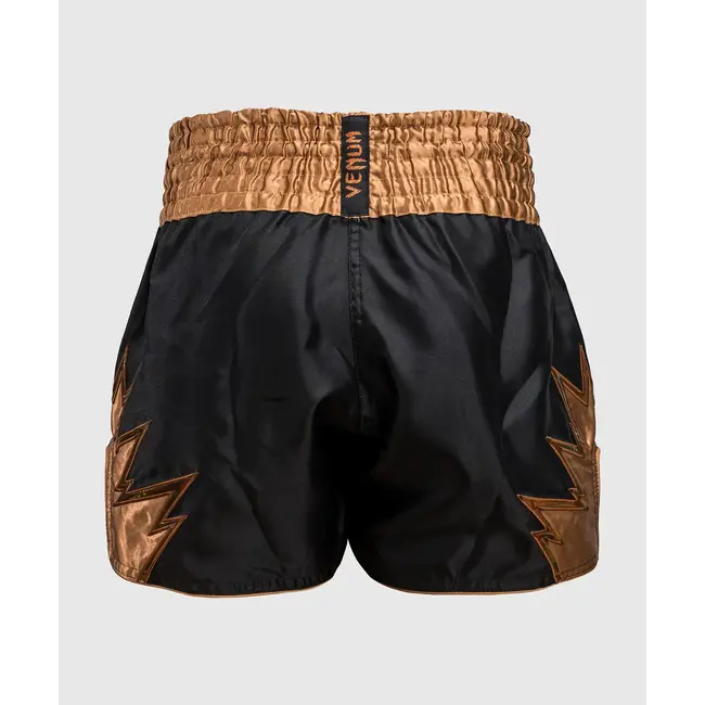 Venum Inferno Muay Thai Shorts - Black/Bronze