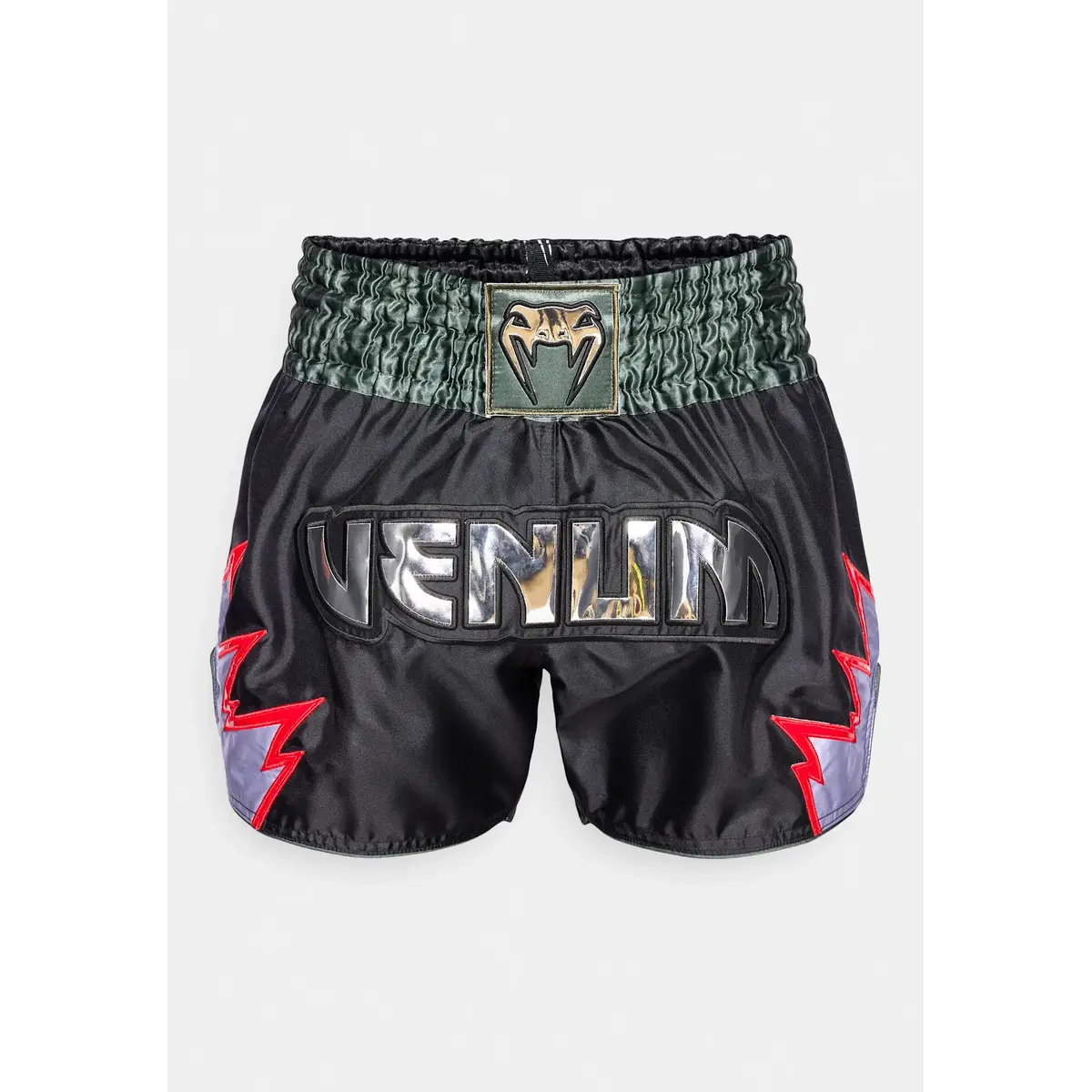 Venum Inferno short de Muay Thaï - Deep Black/kaki
