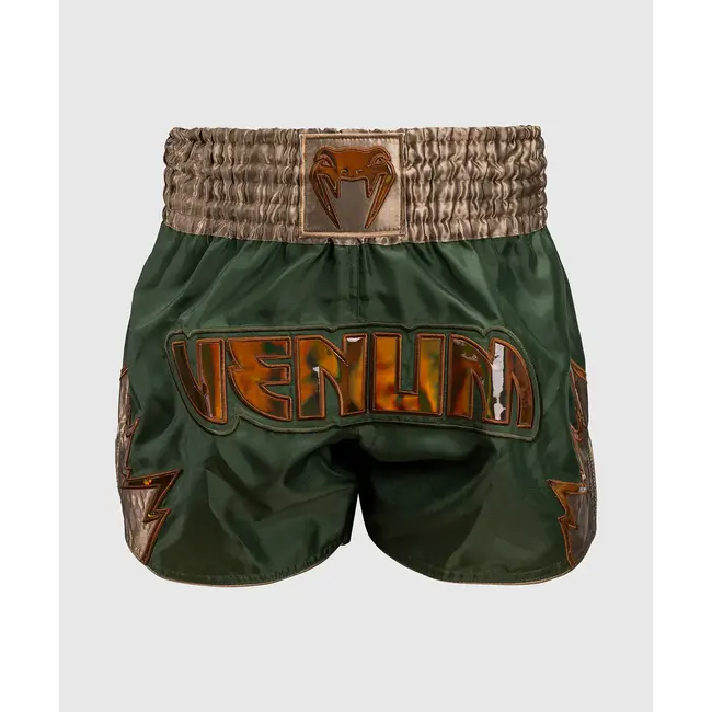 Venum Venum Inferno Muay Thai Shorts - Khaki/Bronze