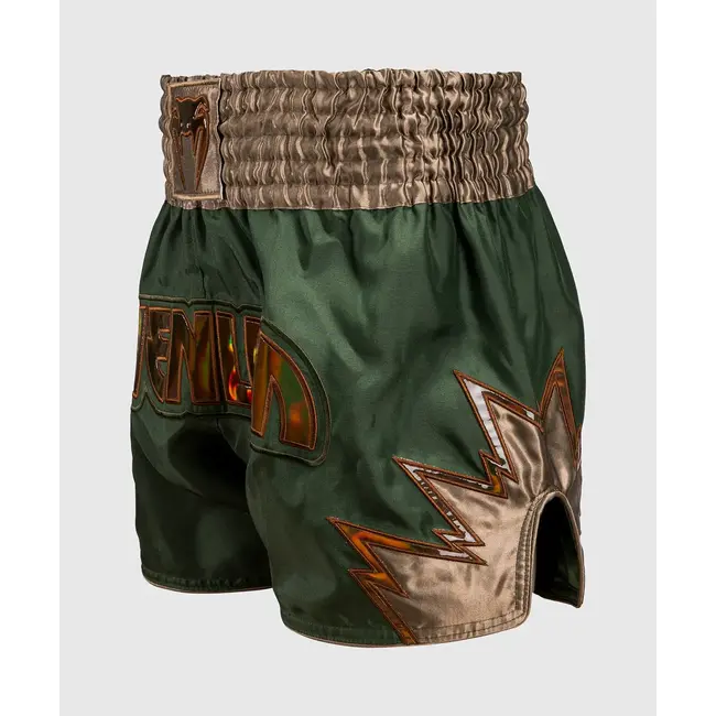 Venum Venum Inferno Muay Thai Shorts - Khaki/Bronze