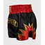 Venum Inferno Muay Thai Shorts - Black/Gold/Red