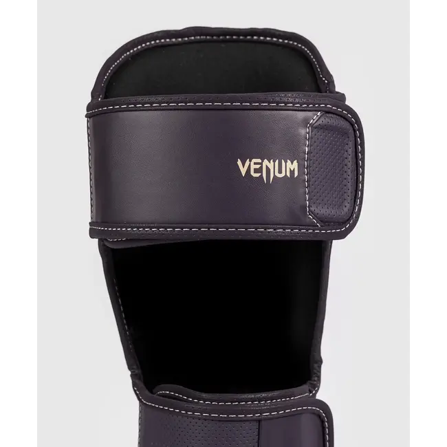 Venum Impact Evo Shin Guards - Deep Purple