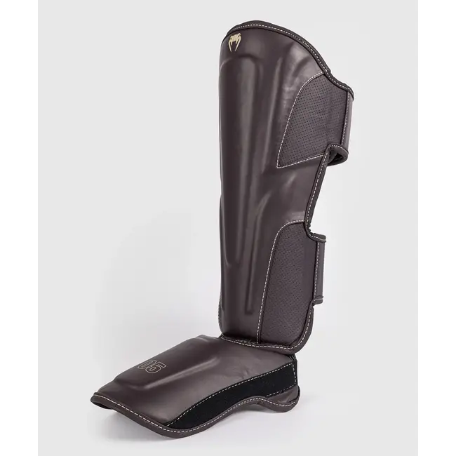 Venum Impact Evo Shin Guards - Chocolate