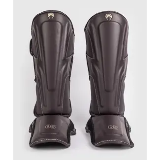 Venum Impact Evo Shin Guards - Chocolate