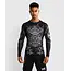 Venum Gladiator 5.0 Men's Long Sleeve Rashguard - Black/Silver