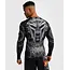 Venum Gladiator 5.0 Men's Long Sleeve Rashguard - Black/Silver