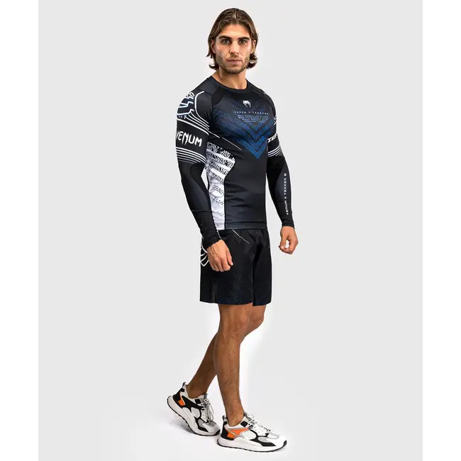 Venum Venum x TEKKEN 8 - Jin Kazama Rashguard - Blue/Black/White