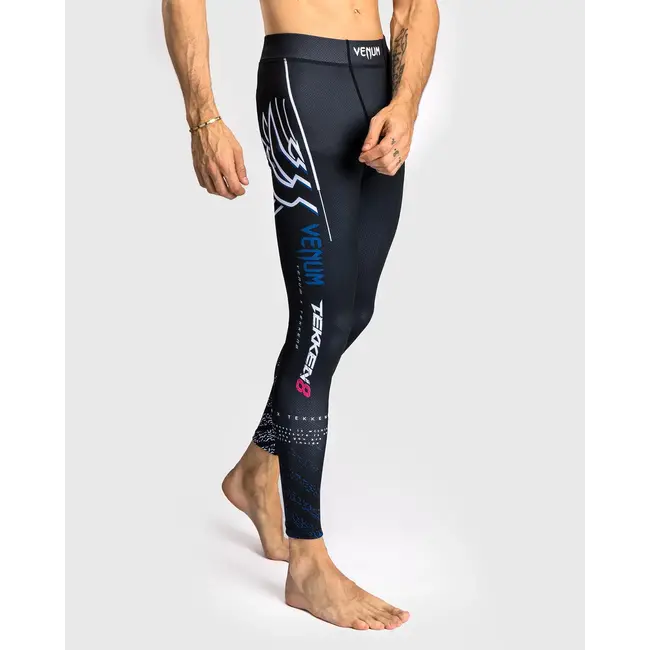 Venum Venum x TEKKEN 8 - Compressiebroek -  Jin Kazama Spats - Blue/Black/White