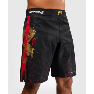 Venum Venum x TEKKEN 8 Marshall Law Fightshort – Zwart/Rood/Goud