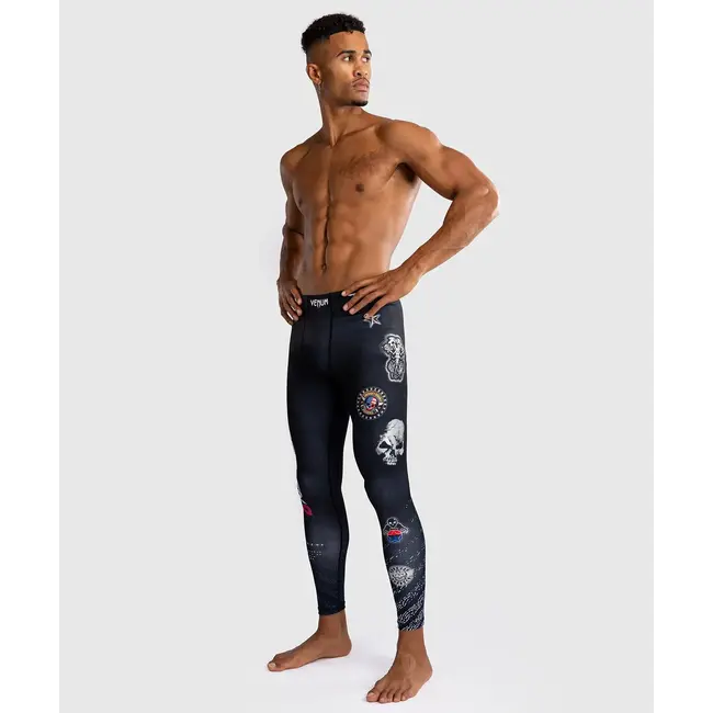 Venum TEKKEN 8 - Compressiebroek - Paul Phoenix Spats - Black/Blue