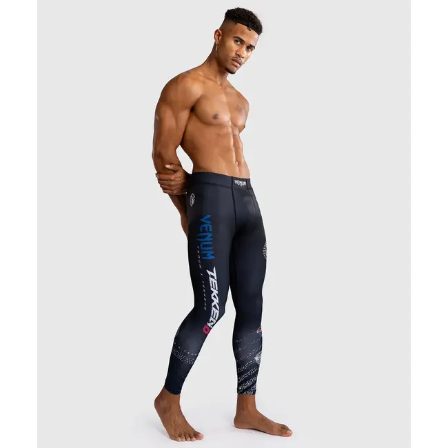 Venum Venum x TEKKEN 8 - Compressiebroek - Paul Phoenix Spats - Black/Blue