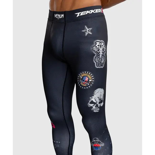 Venum TEKKEN 8 - Compressiebroek - Paul Phoenix Spats - Black/Blue