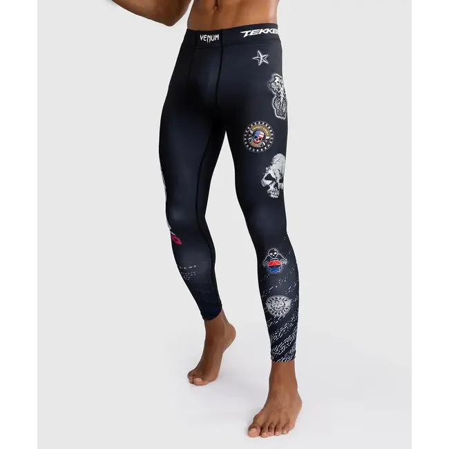 Venum TEKKEN 8 - Compressiebroek - Paul Phoenix Spats - Black/Blue
