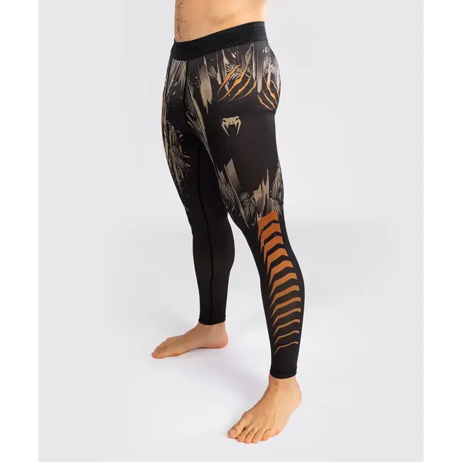 Venum Tiger Men's Spats - Black/Neon Orange