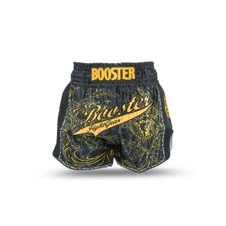 Booster Fightgear TBT Medusa Fightshort – Zwart/Geel
