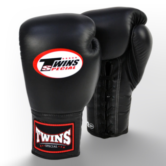Twins Special bokshandschoenen met veters - BGLL1 - Black