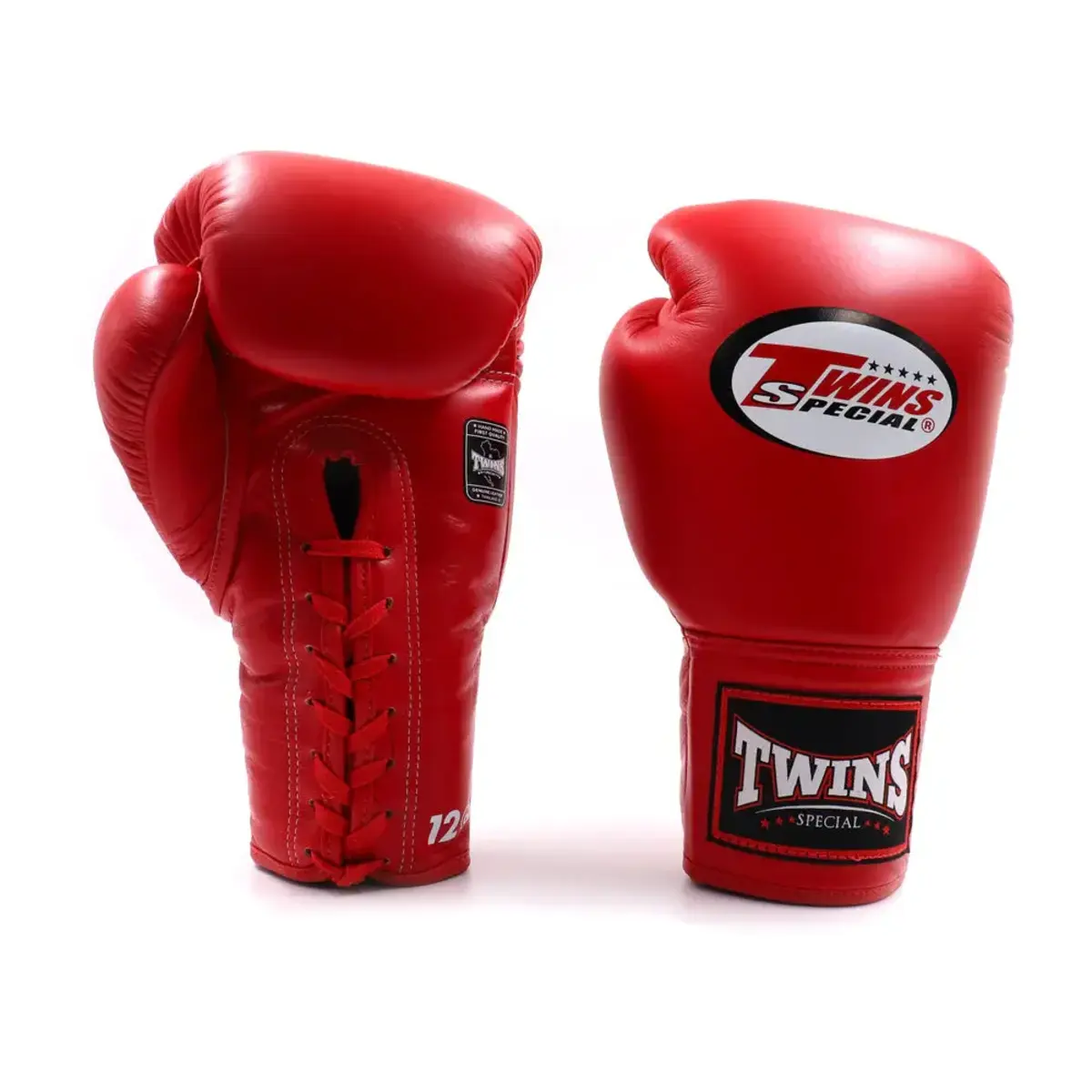 Twins Special Gants de boxe à lacets - BGLL1 - rouge