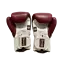 Twins Special Twins Special BGVL 6 Bokshandschoenen – White/Maroon – 100% Leer