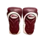 Twins Special Twins Special BGVL 6 Bokshandschoenen – White/Maroon – 100% Leer