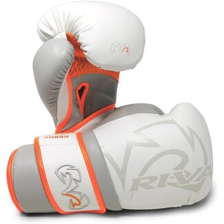 Rival RS80V Impulse Sparring Bokshandschoenen – Wit/Oranje
