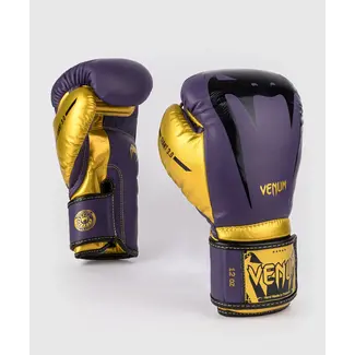 Venum BOKSHANDSCHOEN - Giant 3.0 Boxing gloves - Dark Purple/Gold