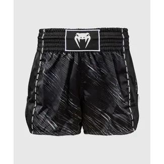 Venum SHORT - Tectonic Rapid Muay Thai Shorts - Black/Grey-White