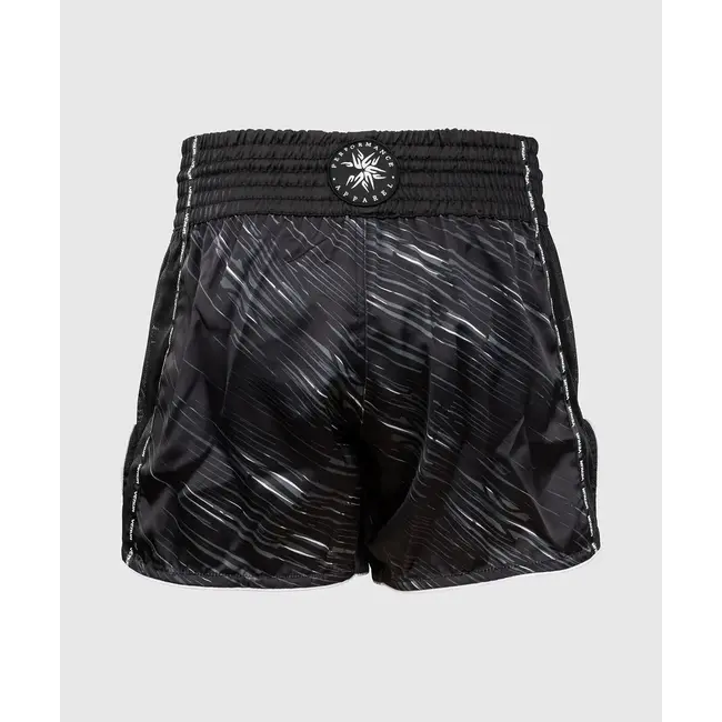 Venum SHORT - Tectonic Rapid Muay Thai Shorts - Black/Grey-White