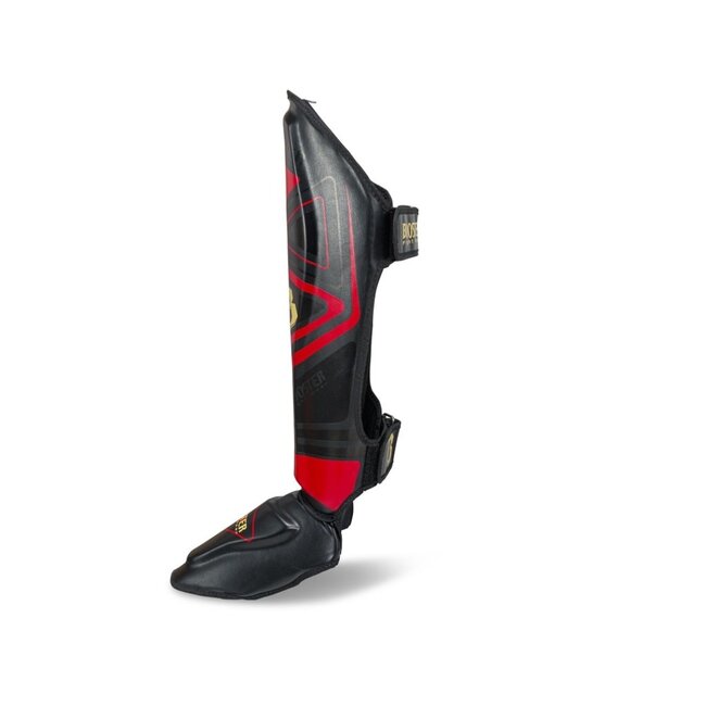 Booster Fightgear SCHEENBESCHERMERS - BSG V10 BK/RD
