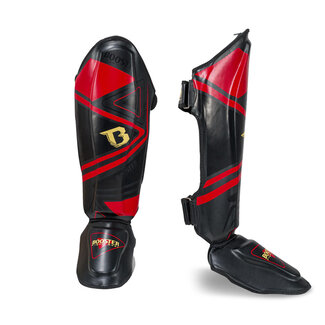 Booster Fightgear SCHEENBESCHERMERS - BSG V10 BK/RD
