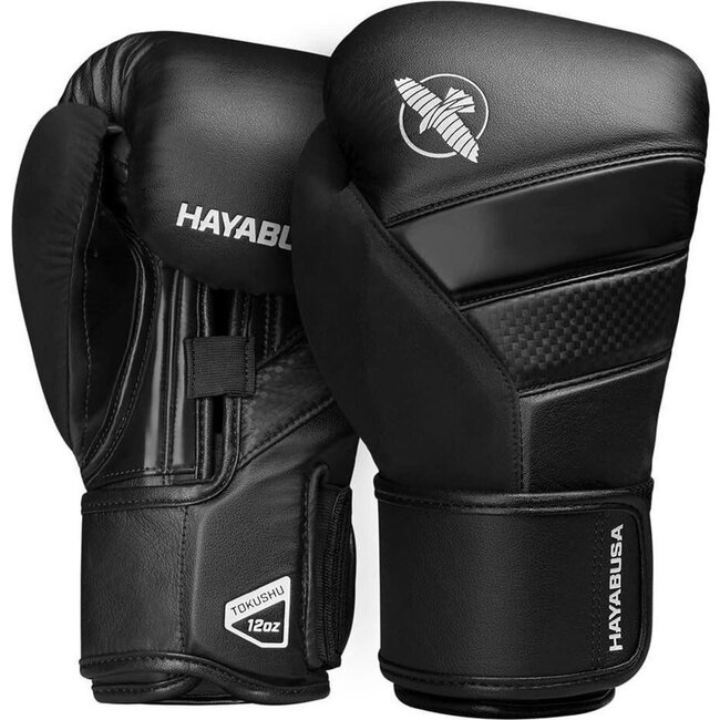 Hayabusa bokshandschoenen voor kids - T3 zwart